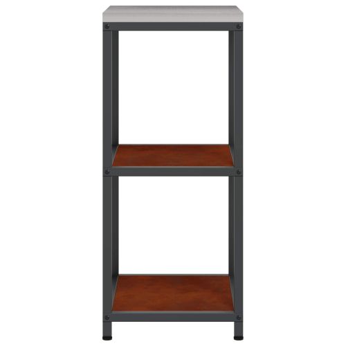 Съхранение в кухнята с рафт Ръждясало 40 x 50 x 92 см Стомана