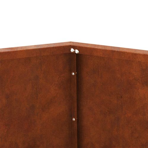 Кашпа Ръждясало 50 x 50 x 40 cm Патинираща стомана