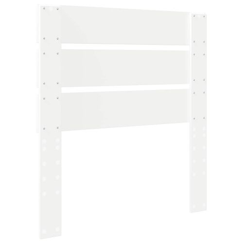 Облегалка за глава Бяло 90 cm Инженерно дърво