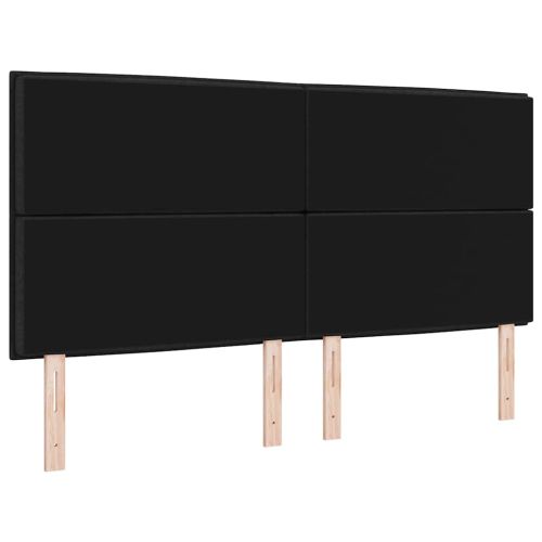 Облегалка за глава Черен 180 cm текстил