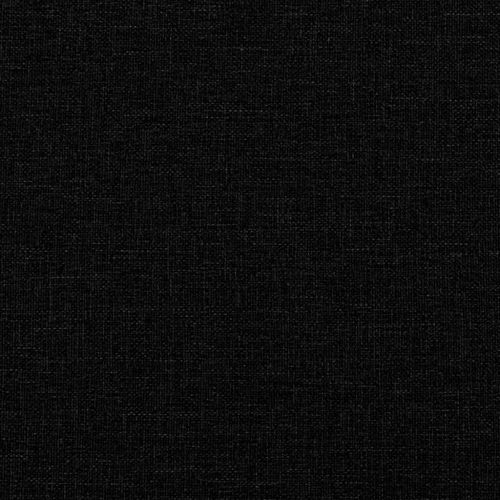 LED глава с LED ленти с таблото Черен 80 cm текстил