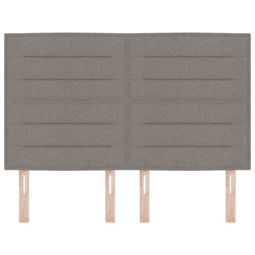 LED глава с LED ленти с таблото Таупе 144 см текстил