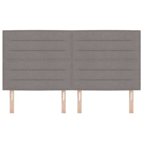 LED глава с LED ленти с таблото Таупе 180 cm текстил