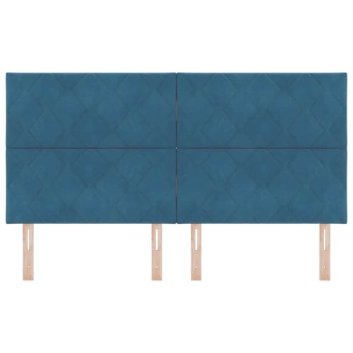 LED глава Тъмен син 180 cm Кадифе