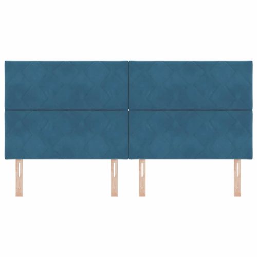 LED глава Тъмен син 200 cm Кадифе