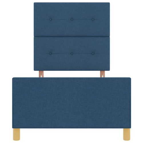 Рамка за легло с таблото Синьо 80 x 200 cm текстил