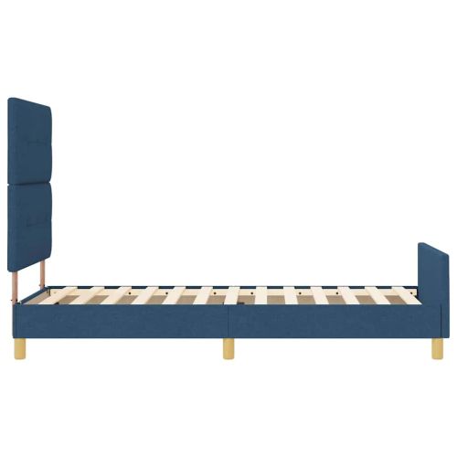Рамка за легло с таблото Синьо 80 x 200 cm текстил