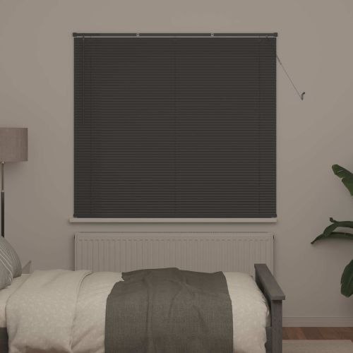 Венецианска щора Сребристо сиво 150 x 150 cm ПВЦ