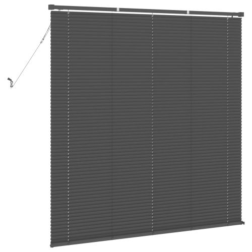 Венецианска щора Сребристо сиво 150 x 150 cm ПВЦ