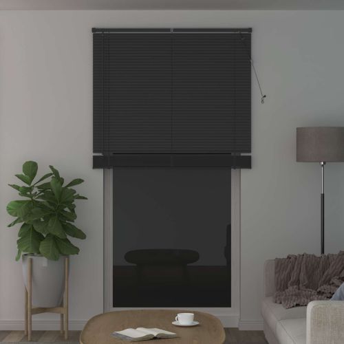 Венецианска щора Сребристо сиво 213 x 120 см 25 mm ПВЦ
