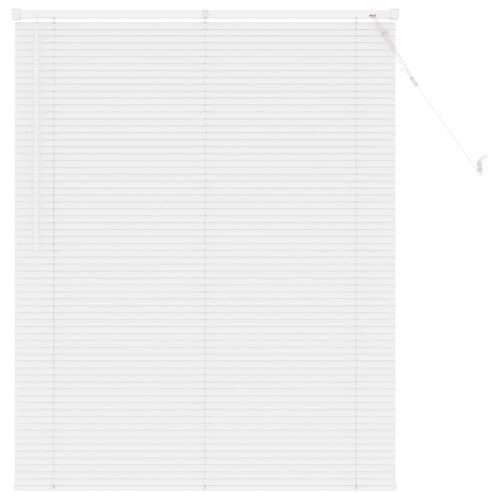 Венецианска щора Регулирума Бял 150 x 110 см ПВЦ