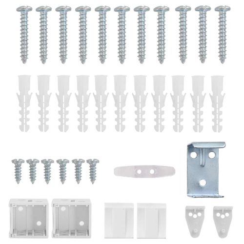 Венецианска щора Регулирума Бял 213 x 120 см ПВЦ