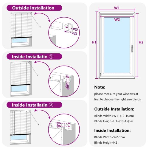 Венецианска щора Регулирума Черен 213 x 120 см ПВЦ