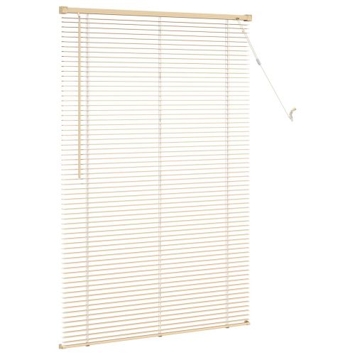 Венецианска щора Светло кафяво с шарка 150 x 70 cm ПВЦ