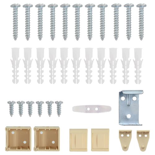 Венецианска щора Светло кафяво с шарка 213 x 120 см ПВЦ