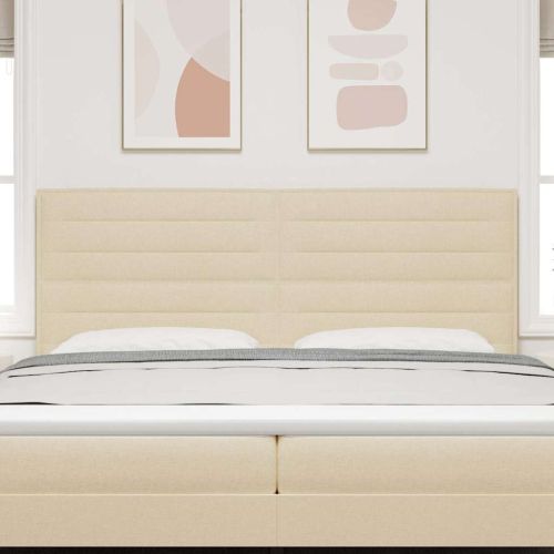 Облегалка за глава Крем 200 cm текстил