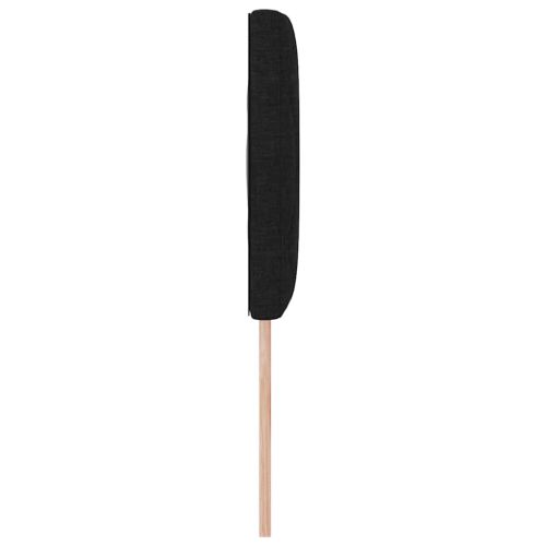 LED глава Черен 160 cm текстил