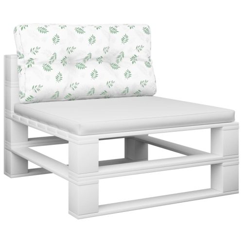 Палетна възглавница, на листа, 80x40x12 см, текстил