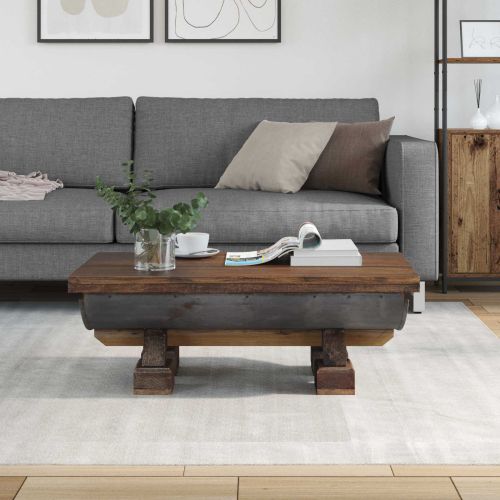 Масичка за кафе Естествен 90 x 50 x 35 cm Дърво