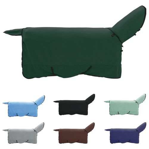 Конско одеяло Пълно тъмно зелено Полиестер