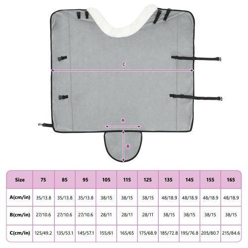 Конско одеяло Пълно тъмно зелено 125 cm Полар флийс