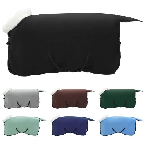 Конско одеяло Черно 85 cm Полар флийс