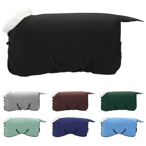 Конско одеяло Черно 145 cm Полар флийс