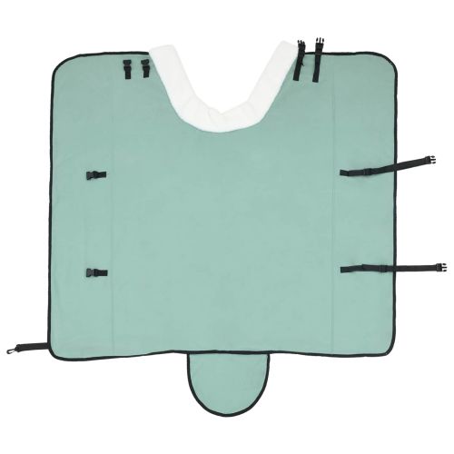 Конско одеяло Пълно тъмно зелено 155 cm Полар флийс