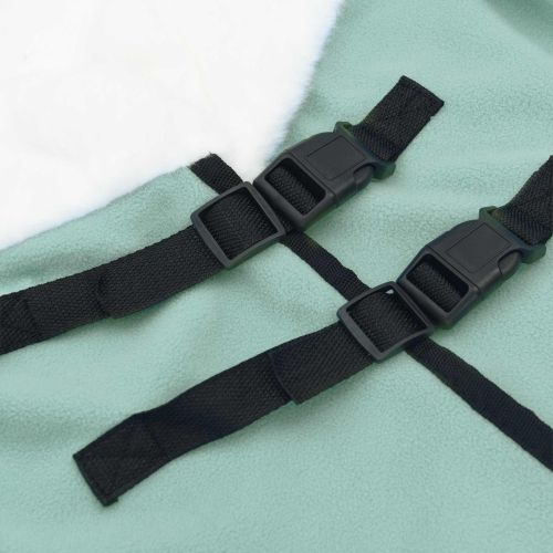 Конско одеяло Пълно тъмно зелено 155 cm Полар флийс