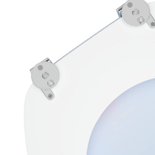 Мека затваряща се тоалетна седалка Синьо 44 x 38 см ПДЧ