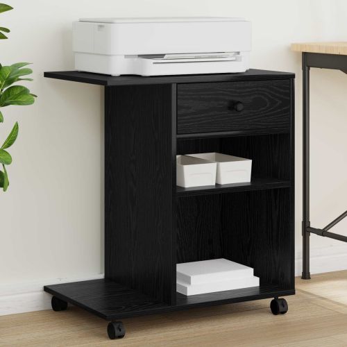 Стойка за принтер Черния дъб 60 x 40 x 68.5 см Инженерно дърво