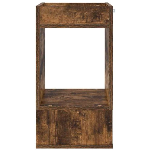 Крайна масичка 2 pcs Димян дъб 30 x 30 x 56 см Инженерно дърво