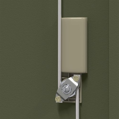 Шкаф за съхранение Маслинено зелено 90 x 40 x 40 см Стомана