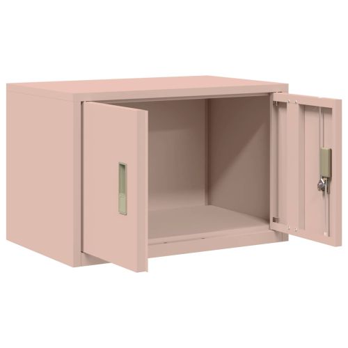 Шкаф за съхранение Розово 60 x 40 x 40 см Стомана
