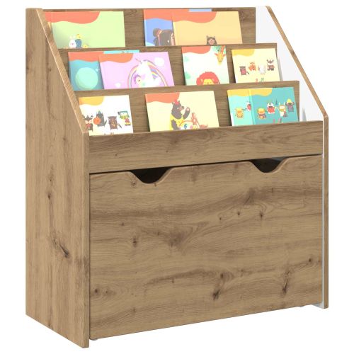 Детска рафт за книги Дъб 60 x 29,5 x 69 см Инженерно дърво