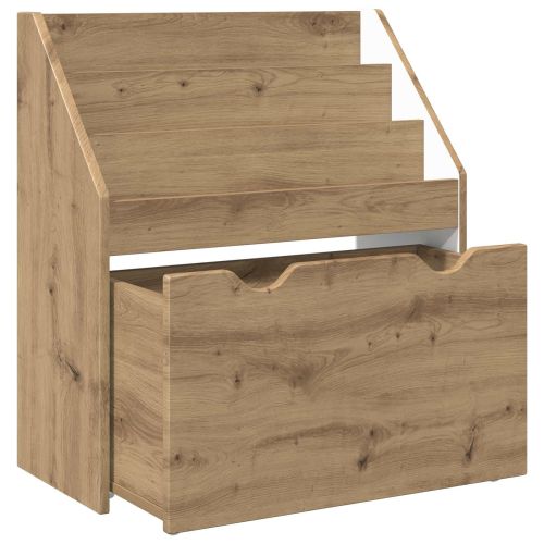 Детска рафт за книги Дъб 60 x 29,5 x 69 см Инженерно дърво