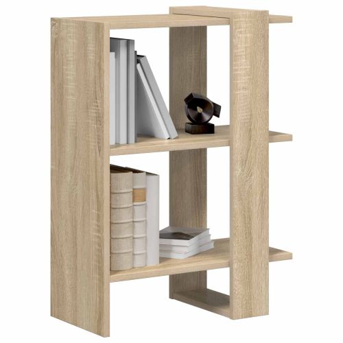 Рафт за книги 2 нива 52 x 25 x 71,5 см Инженерна дървесина