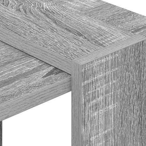Рафт за книги 2 нива 52 x 25 x 71,5 см Инженерна дървесина