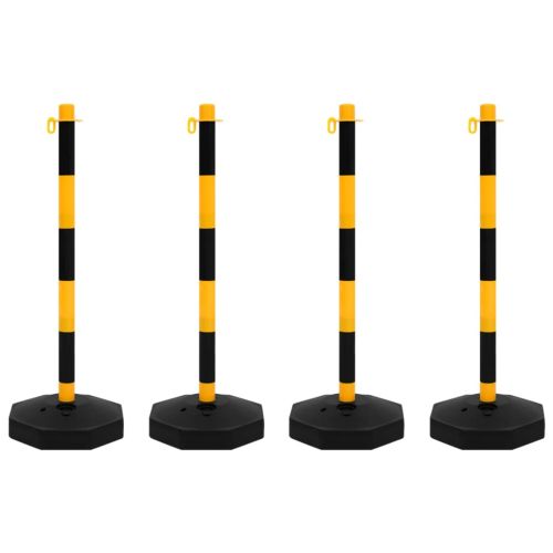 Комплект сигнални колчета с 10 м пластмасова верига