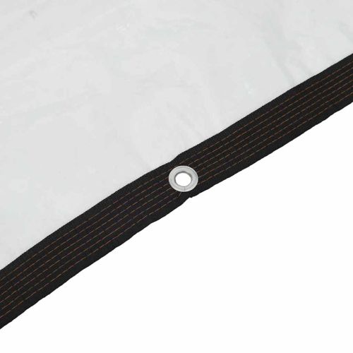 Прозрачен брезент с капси 3x4 м, полиетилен