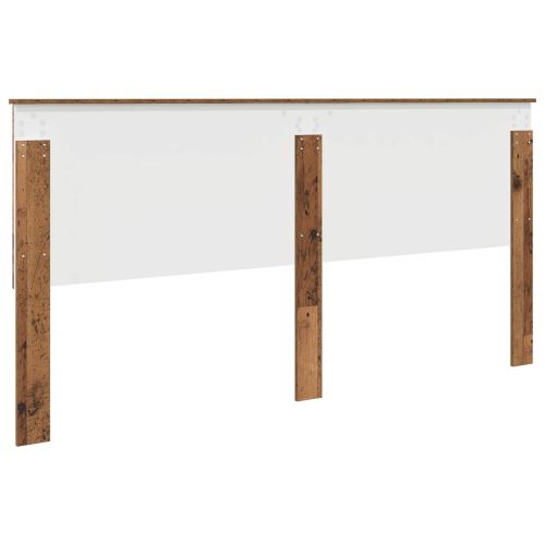 Облегалка за глава с таблото Старо дърво 200 cm Инженерно дърво