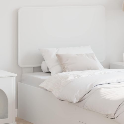 Облегалка за глава Бяло 80 cm Инженерно дърво