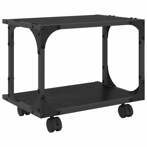 Стойка за принтер Черен дъб 41 x 28 x 33,5 см