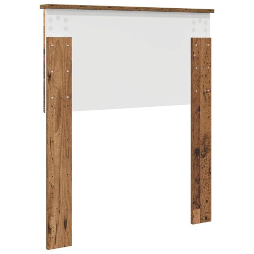 Облегалка за глава Старо дърво 75 cm Инженерно дърво