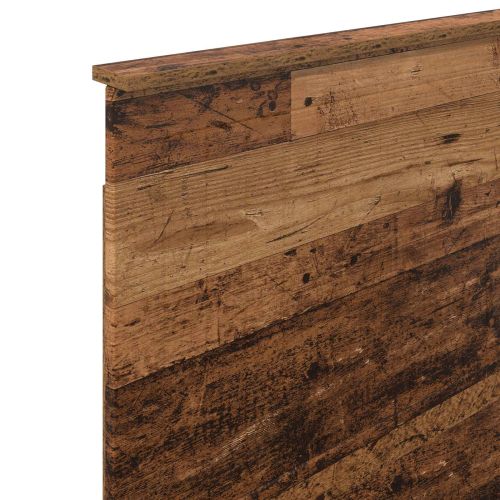 Облегалка за глава Старо дърво 75 cm Инженерно дърво