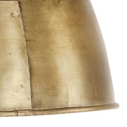 Индустриален винтидж пендел 25 W месинг кръгъл 31 см E27