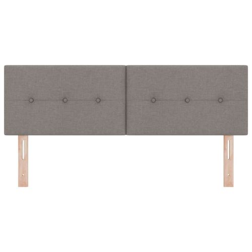 LED глава с LED ленти с таблото Таупе 144 см текстил