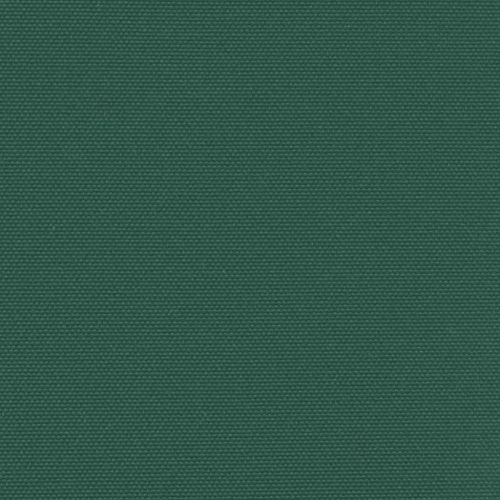 Прибираща се странична тента, тъмнозелена, 100x500 см