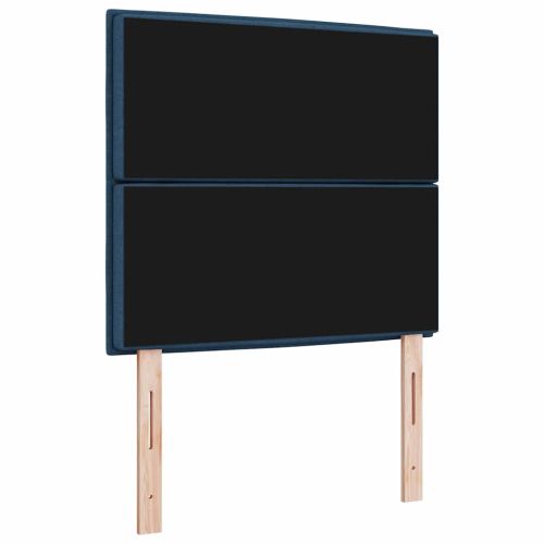 LED глава с LED ленти с таблото Синьо 90 cm текстил