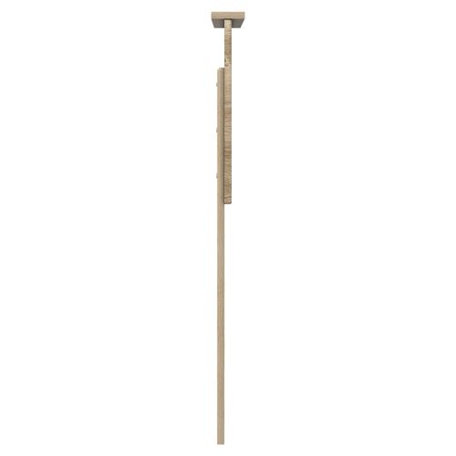 Облегалка за глава Сонома дъб 75 cm Инженерно дърво